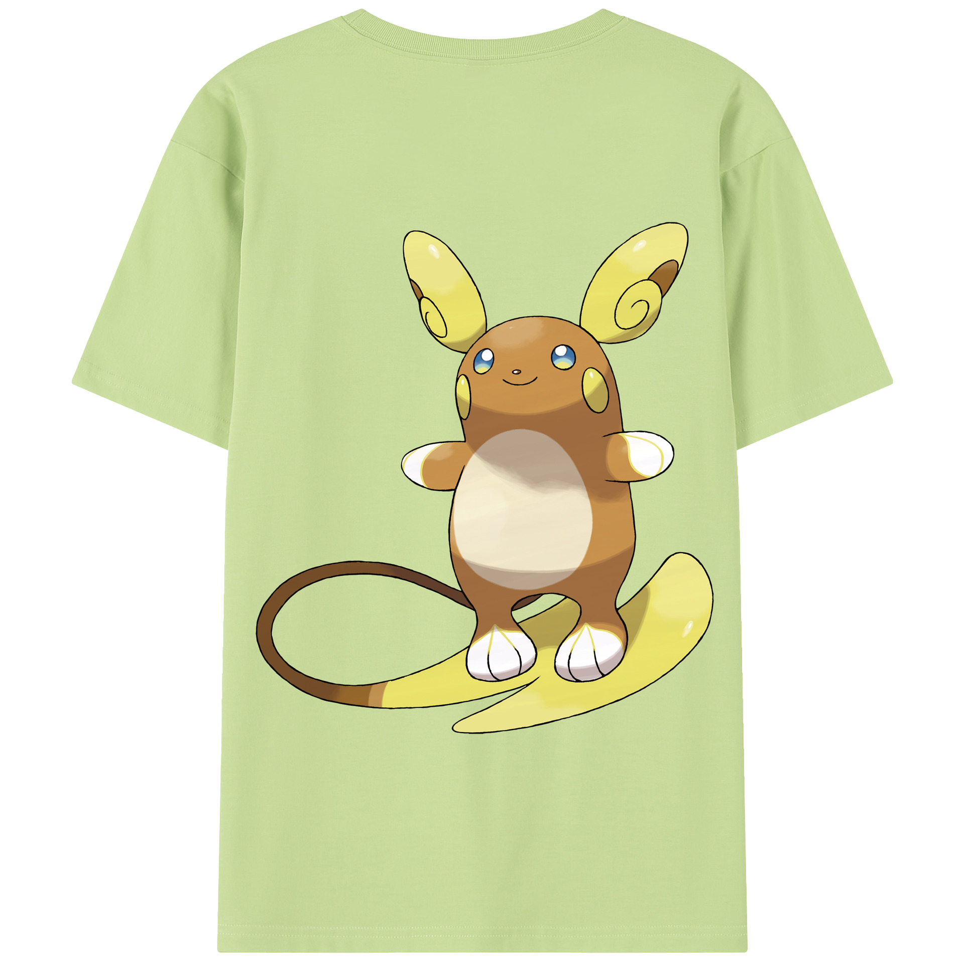 （画像用） ポケットモンスター Pokémon 綿100％半袖Tシャツ（背面プリント）